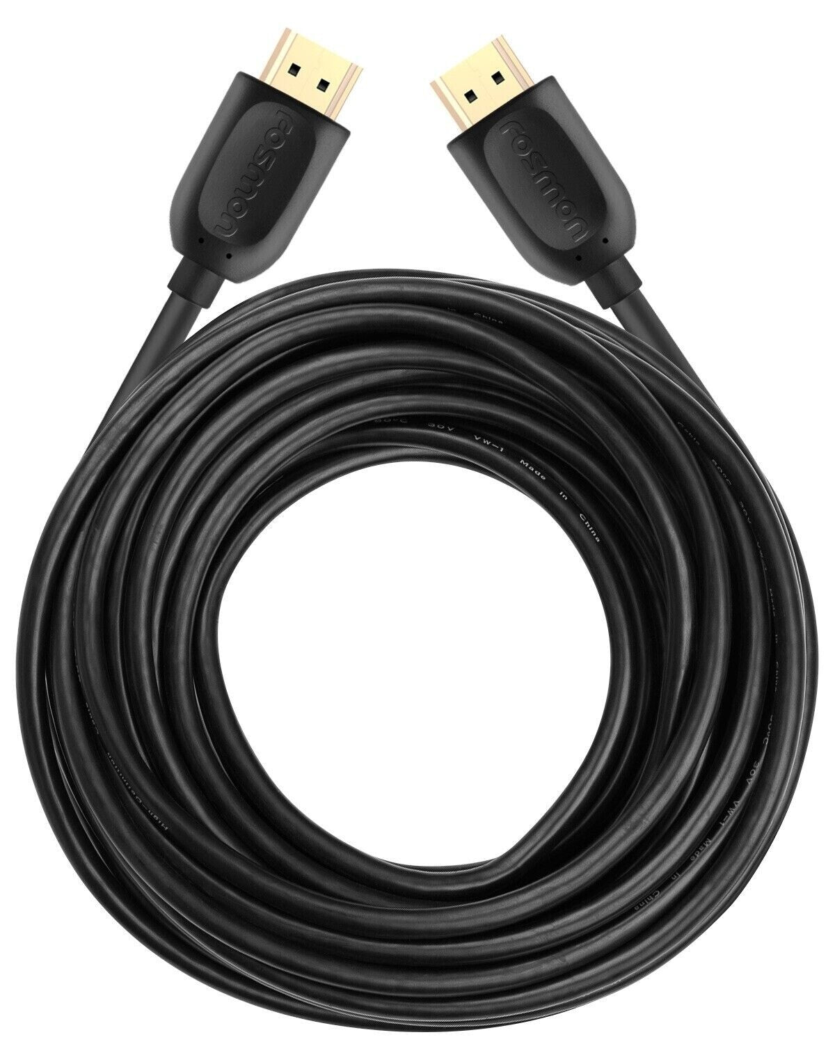 HDMI Cable Cord 1.4 4K 3D HDTV PC Xbox PS5 High Speed Plug 3 6 10 15 25 30 50 FT