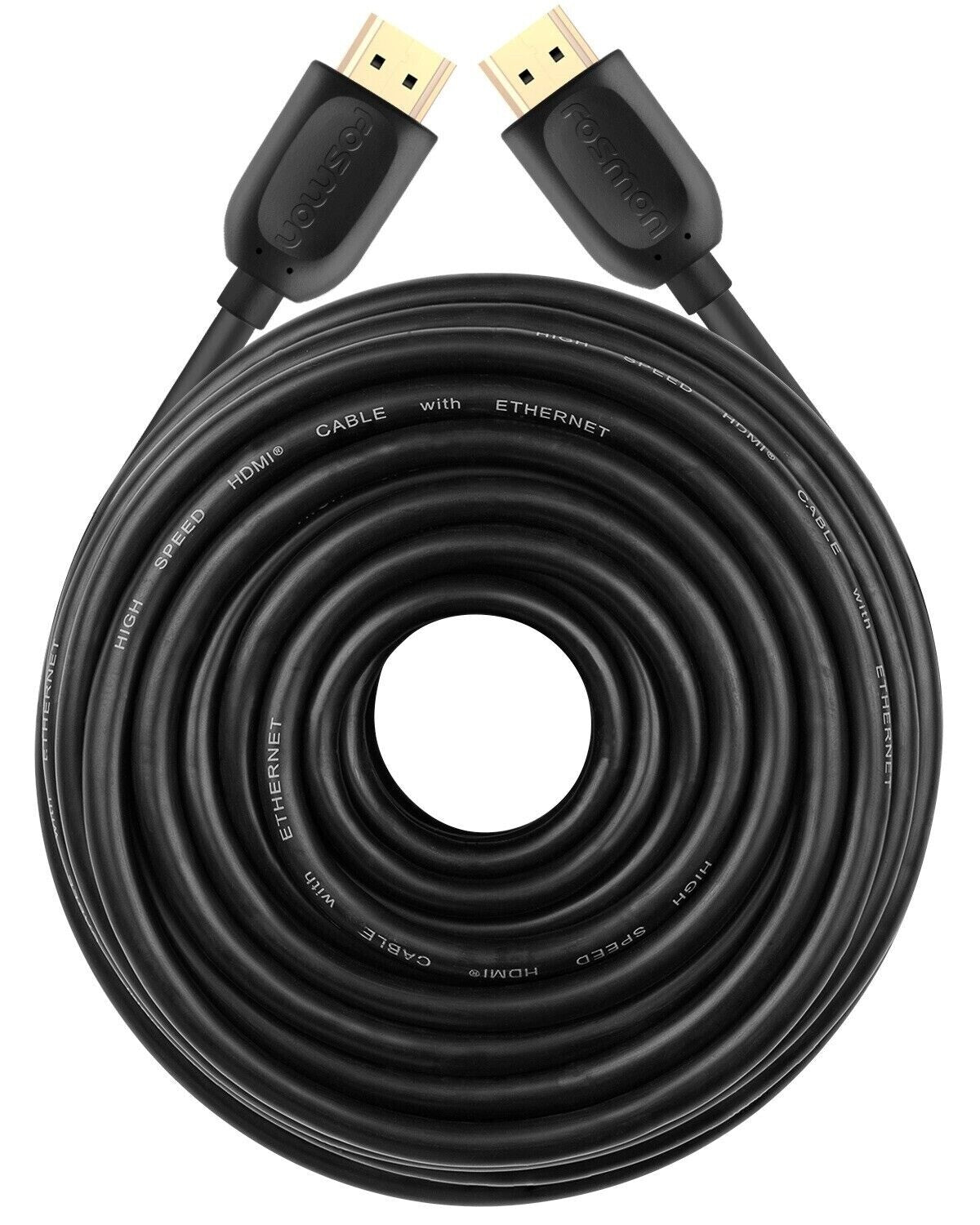 HDMI Cable Cord 1.4 4K 3D HDTV PC Xbox PS5 High Speed Plug 3 6 10 15 25 30 50 FT