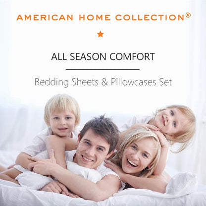California King Sheet Set - Ultra Soft Microfiber 16-Inch Deep Pocket Bed Sheets - Breathable, Wrinkle and Fade Resistant, Easy Care - 4 Piece Set (Cal King, Aqua Blue)