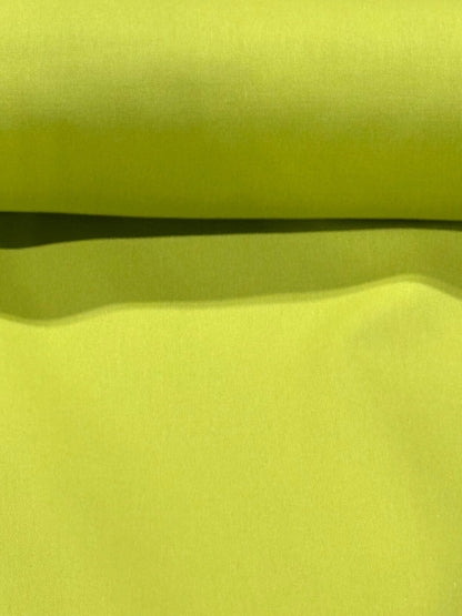 CANVAS FABRIC 100% COTTON MADE in USA COLOR KIWI GREEN 7 OZS 56" WIDE by YARD