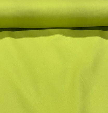 CANVAS FABRIC 100% COTTON MADE in USA COLOR KIWI GREEN 7 OZS 56" WIDE by YARD