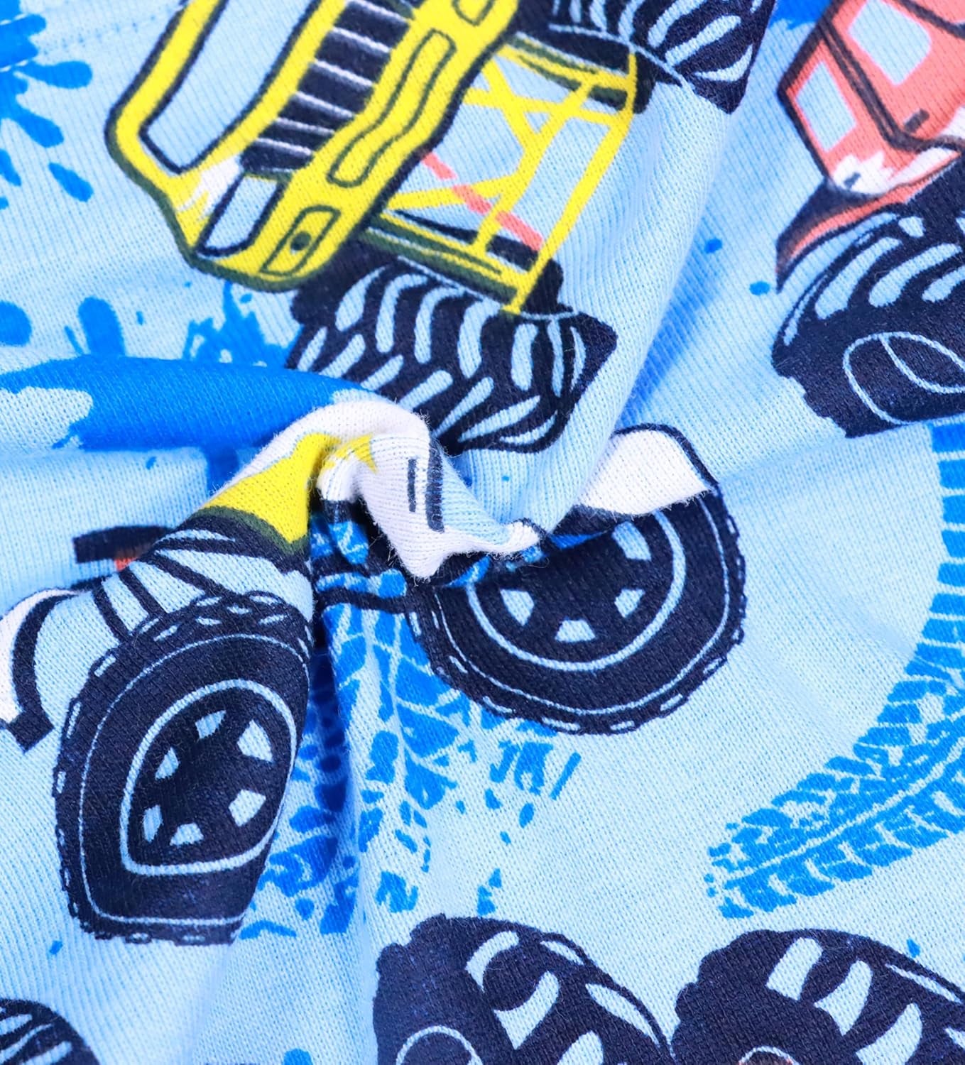 100% Cotton Little Boys Briefs Soft Dinosaur Truck Toddler Underwear